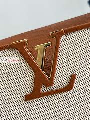 Louis Vuitton Capucines MM Canvas/Leather Caramel M59969 31.5x20x11cm - 3