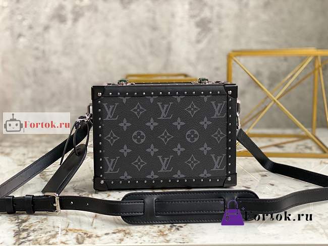 Louis Vuitton Clutch Box Black M20251 24x16.5x8cm - 1