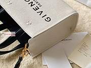 Givenchy Mini G Tote Shopping Bag In Canvas White 19x8x16cm - 5