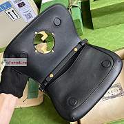 Gucci Blondie Shoulder Bag In Leather Black 699268 28x16x4cm - 4