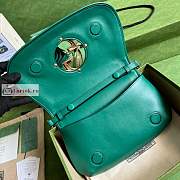 Gucci Blondie Shoulder Bag In Leather Green 699268 28x16x4cm - 3