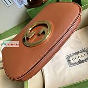 Gucci Blondie Shoulder Bag In Leather Brown 699268 28x16x4cm - 5