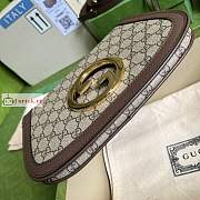 Gucci Blondie Shoulder Bag GG Canvas Beige 699268 28x16x4cm - 4