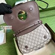 Gucci Blondie Shoulder Bag GG Canvas Beige 699268 28x16x4cm - 3