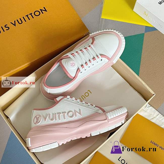 Louis Vuitton Squad Sneaker Pink 1AACWG - 1