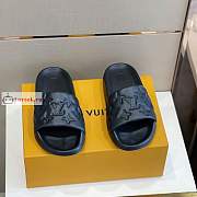 Louis Vuitton Waterfront Mule Black 1A9FKM - 5