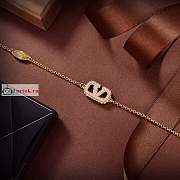 Valentino Logo Signature Bracelet In Gold Metal  - 6