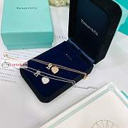 Tiffany & Co Love Heart Tag Key Bracelet - 1