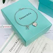 Tiffany & Co Love Heart Tag Key Bracelet - 5