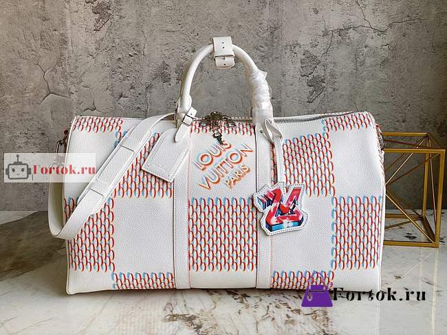 Louis Vuitton Keepall 50B Damier Spray M20563 50x29x23cm - 1