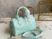 Louis Vuitton Speedy Bandouliere 20 Sprayed Green M46092 20.5x13.5x12cm - 5