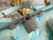 Louis Vuitton Speedy Bandouliere 20 Sprayed Green M46092 20.5x13.5x12cm - 3