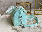 Louis Vuitton Speedy Bandouliere 20 Sprayed Green M46092 20.5x13.5x12cm - 4
