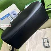 Gucci Diana Japan Limited Travel Bag In Leather Black 655663 30x18x15cm - 6