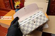Louis Vuitton Emilie Wallet Damier Canvas N41625 19x10cm - 5
