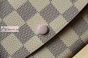 Louis Vuitton Emilie Wallet Damier Canvas N41625 19x10cm - 6