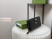 Gucci Diana Continental Wallet Leather Black 658634 19x10cm - 2