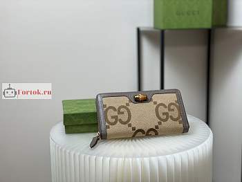 Gucci Diana Jumbo GG Wallet 658634 19x10cm