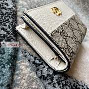 Gucci GG Marmont Card Wallet White 658610 11x9x3cm - 3