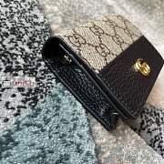 Gucci GG Marmont Card Wallet Black 658610 11x9x3cm - 6