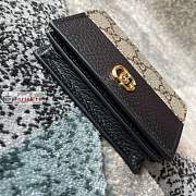 Gucci GG Marmont Card Wallet Black 658610 11x9x3cm - 5