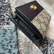 Gucci GG Marmont Card Wallet Black 658610 11x9x3cm - 4