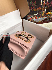 Dolce & Gabbana Nappa DG Girls Bag In Leather Light Pink 21x14.5x3cm - 2