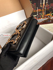 Dolce & Gabbana Nappa DG Girls Bag In Leather Black 21x14.5x3cm - 6