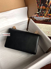 Dolce & Gabbana Nappa DG Girls Bag In Leather Black 21x14.5x3cm - 5