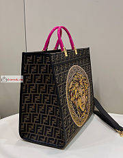 Fendace Large Sunshine Tote Bag Gold Baroque 1A04635 41x21.5x35cm - 3