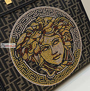 Fendace Large Sunshine Tote Bag Gold Baroque 1A04635 41x21.5x35cm - 2