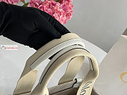 Chloe Small Woody Tote Bag White 26.5x20x8cm - 2