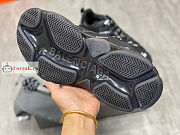 Balenciaga Triple S All Over Logo Sneaker Black  - 3