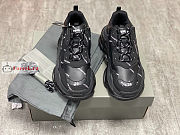 Balenciaga Triple S All Over Logo Sneaker Black  - 6