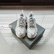 Balenciaga Triple S All Over Logo Sneaker White  - 4