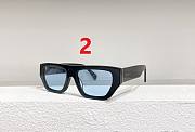 Gucci Rectangular Frame Logo Sunglasses 691309  - 5