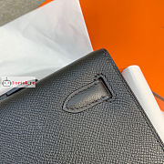 Hermes Kelly Cut Clutch Epsom Leather Black 31x13x2.5cm - 6