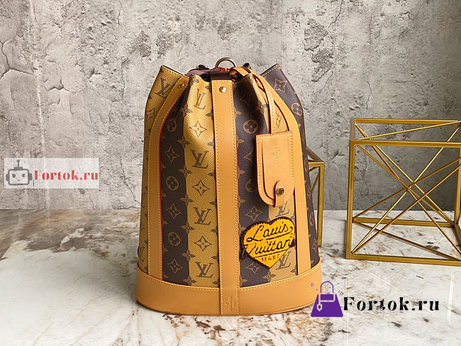 Louis Vuitton Randonee Messenger Brown M45968 20x26.5x12cm - 1