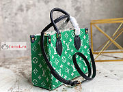 Louis Vuitton Onthego PM Velvet Green M46216 25x19x11.5cm - 6