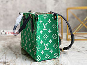 Louis Vuitton Onthego PM Velvet Green M46216 25x19x11.5cm - 4