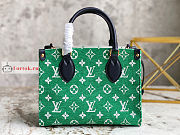 Louis Vuitton Onthego PM Velvet Green M46216 25x19x11.5cm - 3