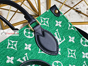 Louis Vuitton Onthego PM Velvet Green M46216 25x19x11.5cm - 2