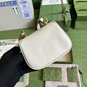 Gucci Blondie Card Case Wallet Leather White 698635 11.5x9x3cm - 2