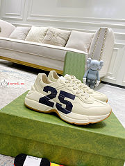 Gucci Rhyton Sneaker With 25 Leather 663340   - 1