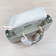 Dior Lady D-Joy Bag Cannage Silver-tone M0540 26x13.5x5cm - 6