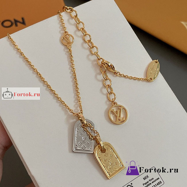 Louis Vuitton 2022 SS Lv iconic necklace (M00596)