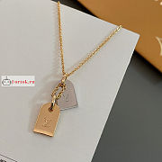 Shop Louis Vuitton Nanogram necklace (M63141) by SolidConnection