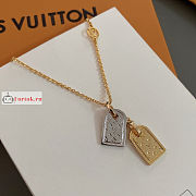 LOUIS VUITTON Monogram Locket Necklace 1258128