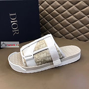 Dior Alpha Sandals White Dior Oblique 3SA081 - 4