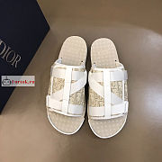 Dior Alpha Sandals White Dior Oblique 3SA081 - 6